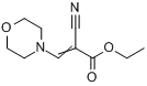 2-氰基-3-(4-吗啉基)-2-丙烯酸乙酯分子式结构图