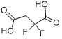 2,2-二氟丁二酸分子式结构图