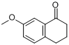 7-甲氧基-1-萘满酮分子式结构图