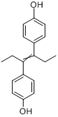 己烯雌酚;(E)-4,4'-(1,2-二乙基-1,2-亚乙烯基)双苯酚分子式结构图