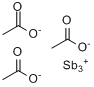 醋酸锑;乙酸锑;三醋酸锑分子式结构图