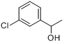 1-(3-氯苯基)-1-乙醇分子式结构图