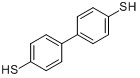 联苯-4,4'-二硫醇分子式结构图