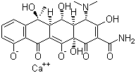 土霉素钙分子式结构图