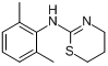 赛拉嗪;甲苯噻嗪;甲苄噻嗪;N-(2,6-二甲基苯基)-5,6-二氢-4H-1,3-噻嗪-2-胺分子式结构图