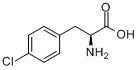 DL-4-氯苯丙氨酸分子式结构图