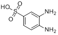 3,4-二氨基苯磺酸分子式结构图