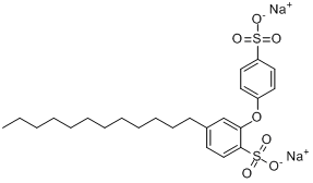 十二烷基二苯醚二磺酸钠分子式结构图