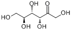 L-果糖分子式结构图