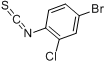 4-溴-2-氯异硫氰酸苯酯分子式结构图