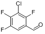 3-氯-2,4,5-三氟苯甲醛分子式结构图