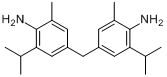 4,4-亚甲基双(2-异丙基-6-甲基苯胺)分子式结构图