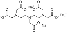 二乙三胺五乙酸铁钠;DTPA铁钠分子式结构图