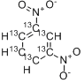 1,3-二硝基苯-13C6分子式结构图