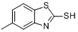 5-甲基-2-巯基苯并噻唑分子式结构图