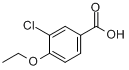 3-氯-4-乙氧基苯甲酸分子式结构图