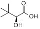 (S)-(-)-2-羟基-3,3-二甲基丁酸分子式结构图