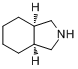 顺式-全氢异吲哚分子式结构图