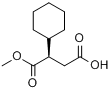 (R)-2-Cyclohexylsuccinicacid1-methylester(e.e.)分子式结构图