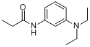 N-[3-(二乙氨基)苯基]丙酰胺;3-(N,N-二乙基)氨基丙酰苯胺分子式结构图