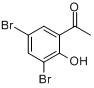 3',5'-二溴-2'-羟基苯乙酮分子式结构图