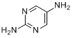 2,5-二氨基嘧啶分子式结构图