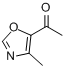 1-(4-甲基恶唑-5-基)乙酮分子式结构图
