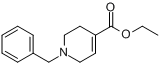 1-苄基-1,2,3,6-四氢吡啶-4-甲酸乙酯分子式结构图