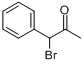 1-溴-1-苯基-2-丙酮;溴代苯丙酮分子式结构图