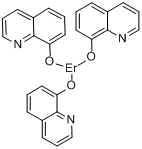 三(8-羟基喹啉)-铒分子式结构图