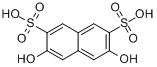 3,6-二羟基-2,7-萘二磺酸分子式结构图