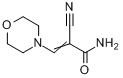 2-氰基-3-吗啉丙酰胺分子式结构图