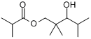 2,2,4-三甲基-1,3-戊二醇单异丁酸酯;醇酯-12分子式结构图