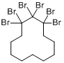 六溴环十二烷分子式结构图