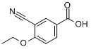 3-氰基-4-乙氧基苯甲酸分子式结构图