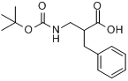 2-苄基-3-叔丁氧羰基氨基丙酸分子式结构图