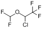 异氟醚;异氟烷;2-氯-2-(二氟甲氧基)-1,1,1-三氟乙烷分子式结构图