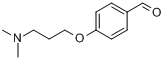 4-[3-(二甲基氨基)丙氧基]苯甲醛分子式结构图