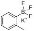 邻甲苯基三氟硼酸钾分子式结构图