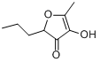 2-乙基-4-羟基-5-甲基-3(2H)-呋喃酮分子式结构图