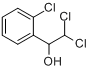 2,2-二氯-1-邻氯苯基乙醇分子式结构图