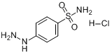 4-磺酰胺基苯肼盐酸盐分子式结构图