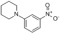 1-(3-硝基苯基)哌啶分子式结构图