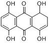 二氢-1,4,5,8-四羟基蒽醌分子式结构图