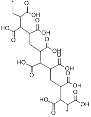 丙烯酸马来酸共聚物;马来酸丙烯酸共聚物分子式结构图