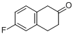 6-氟-3,4-二氢-1H-2-萘酮;6-氟-2-四氢萘酮分子式结构图