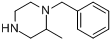 N-1-苄基-2-甲基哌嗪分子式结构图