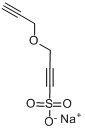 1-丙炔-3-磺酸钠丙醚分子式结构图