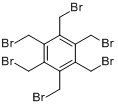 六全溴甲基苯分子式结构图