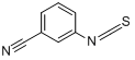 3-氰基-苯硫代异氰酸酯分子式结构图